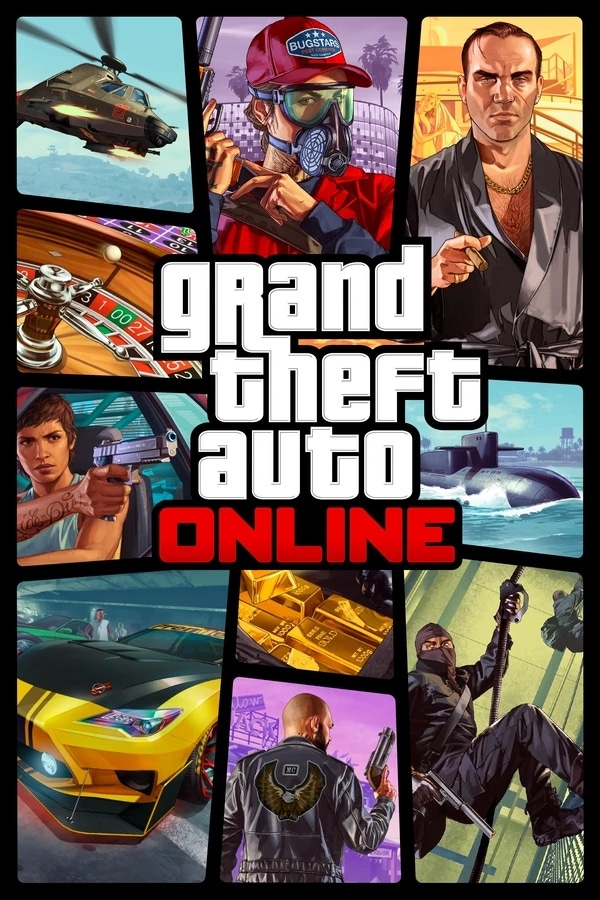 Grand Theft Auto Online Box Art