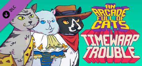 An Arcade Full of Cats: TimeWarp Trouble Box Art